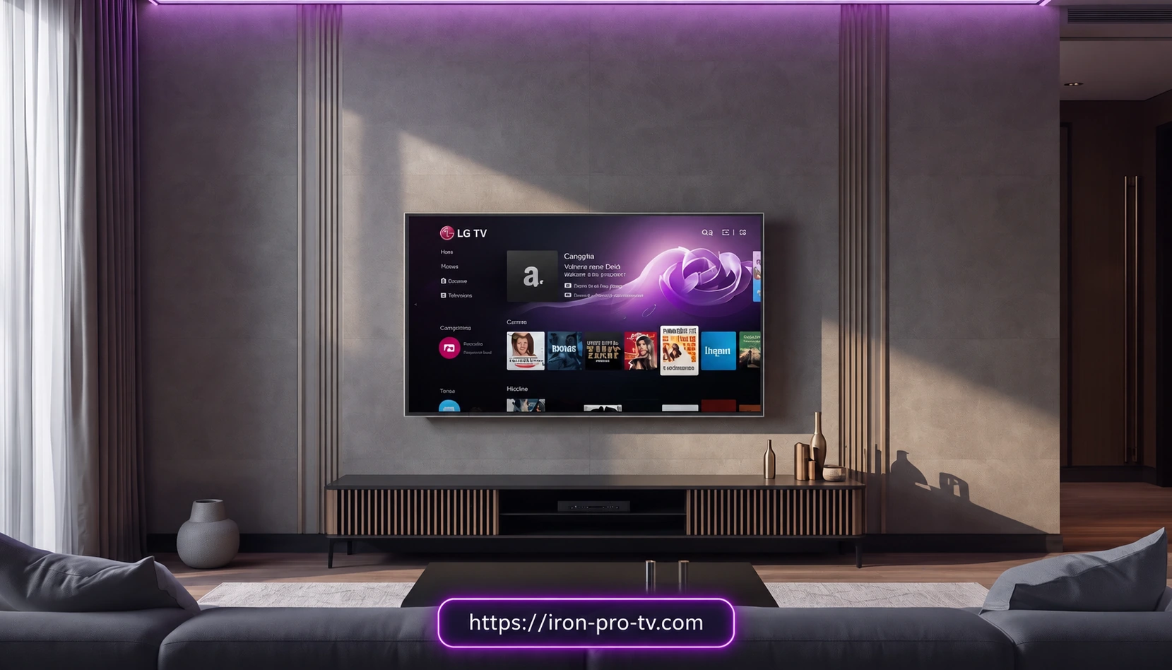 Iron TV Pro sur LG webOS : application introuvable, MAC et solutions (2026)